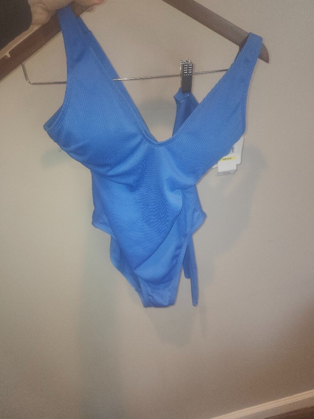 Blue One Piece Bathing Suit